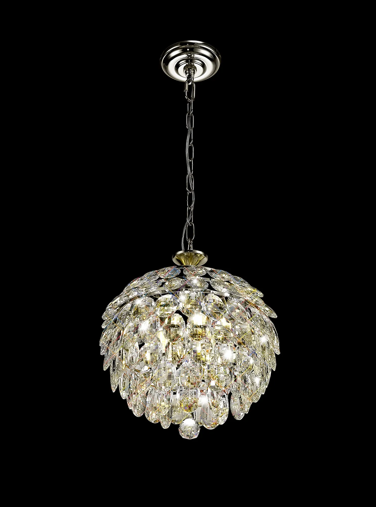 IL32800  Coniston Pendant 3 Light Polished Chrome